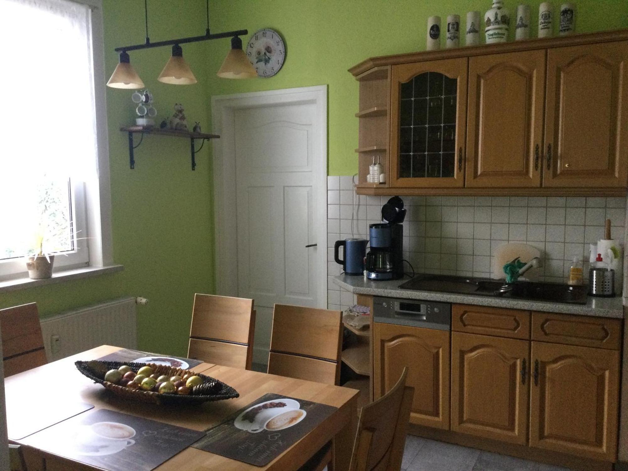 Ferienwohnung Burgblick Plaue  エクステリア 写真